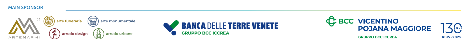 MAIN SPONSOR - VENEZIA DA TERRA 2026